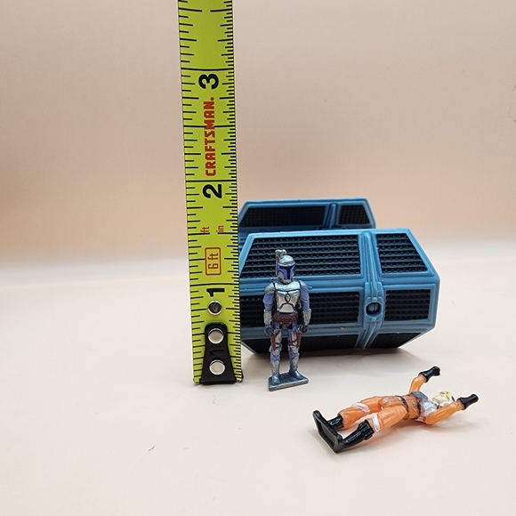 Star Wars Micro Machines Mixed Lot Darth Vader TIE Fighter Jango Fett Skywalker - Picture 6 of 6